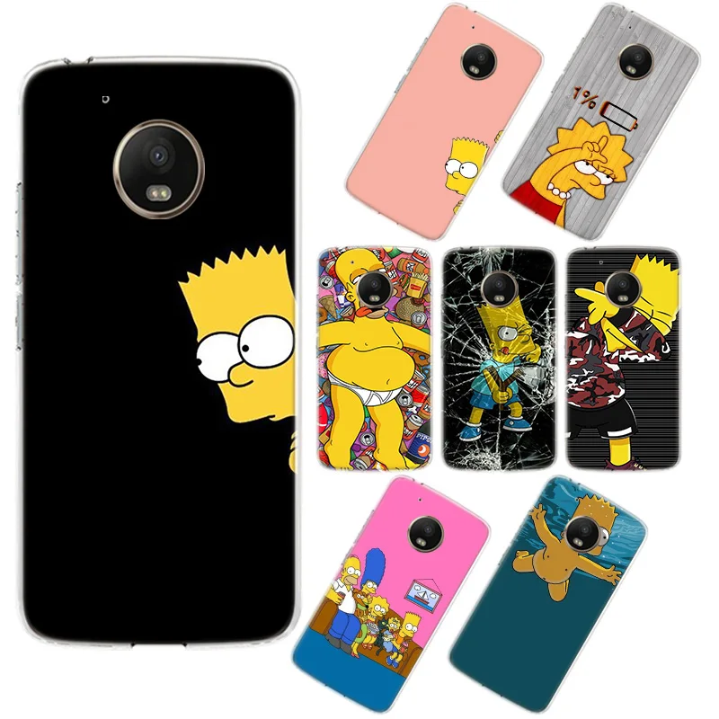 Чехол для телефона Erilles Cool J. Simpson Motorola Moto G5 G6 G5s E5 G7 Z3 Play Plus мягкий силиконовый чехол