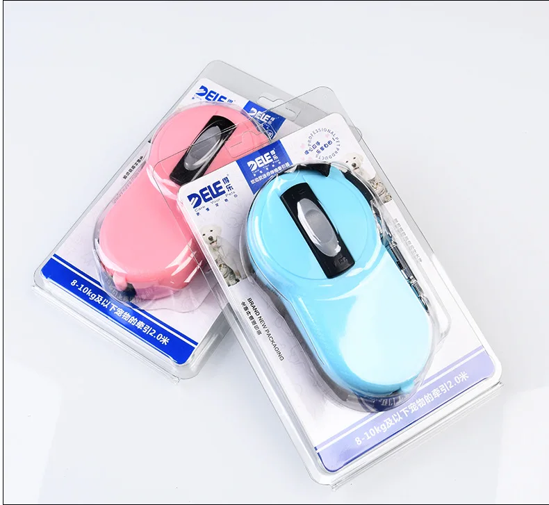 Портативный мини поводок для домашних животных автоматическое телескопическое