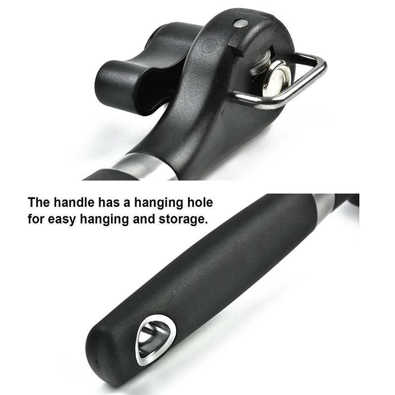 

Can Opener Kitchen Tools Handheld Manual Stainless Steel Restaurant Side Cut Jar