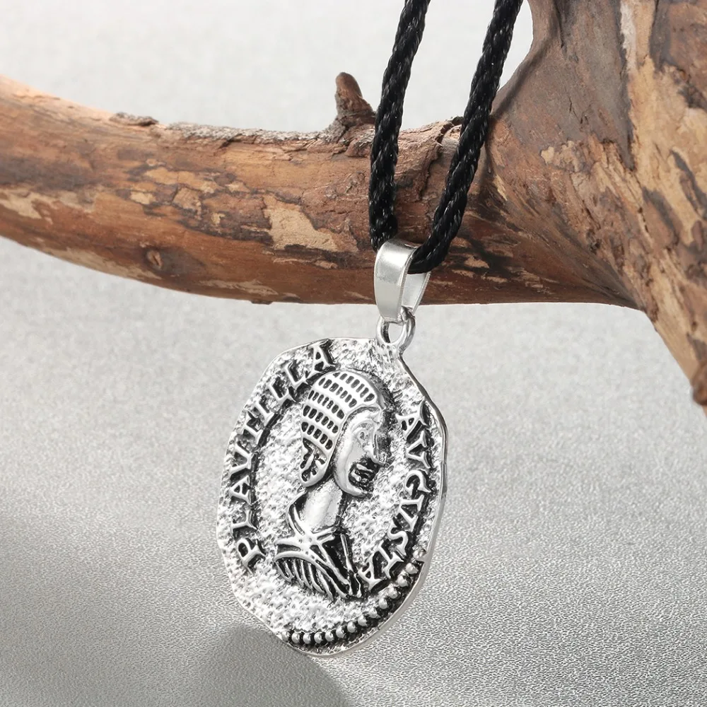 Чандлер денье ожерелье монета мужчины старинный Римский памятная бижутерия