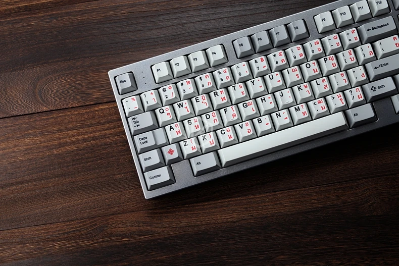 Kprepublic 139 тайский корень язык шрифта буква Cherry профиль краситель Sub Keycap PBT для gh60 xd60