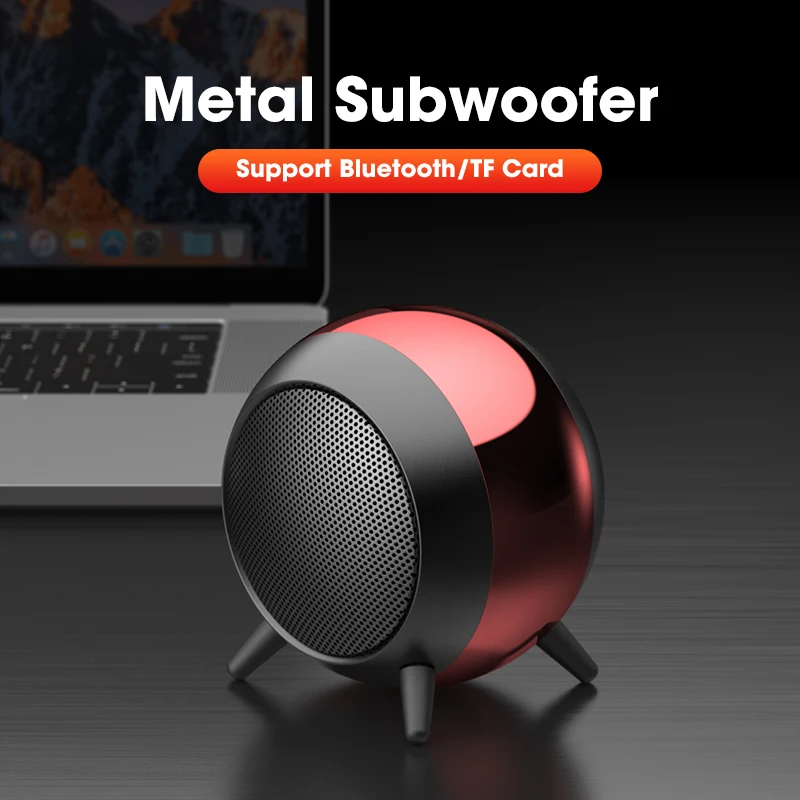 Мини динамики Bluetooth Сабвуфер портативная басовая звуковая коробка наружные со