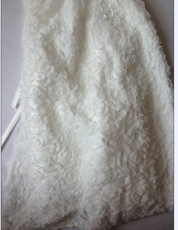 Женское платье принцессы дизайнерское свадебное на одно плечо с рукавами в