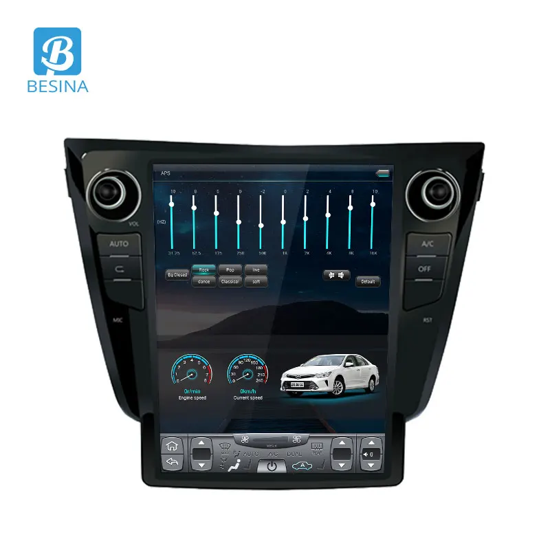 Автомобильный мультимедийный плеер Besina 12 1 дюйма Android 9 Wi-Fi GPS Navi 4 Гб + 64 ГБ |