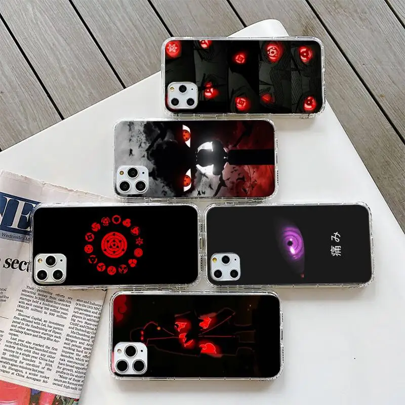 

Itachi Sharingan Design-NArutos Phone Case Phone Case For iPhone 6 7 8 Plus 11 12 ProMax X XR XS Max SE Soft cover