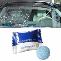 10pcs car windshield wiper glass washer auto solid cleaner compact effervescent tablets window repair car accessories