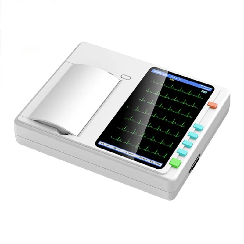 

Hottest medical sunbright ECG/EKG machine portable electrocardiografo 12 leads 3 channel ECGCD