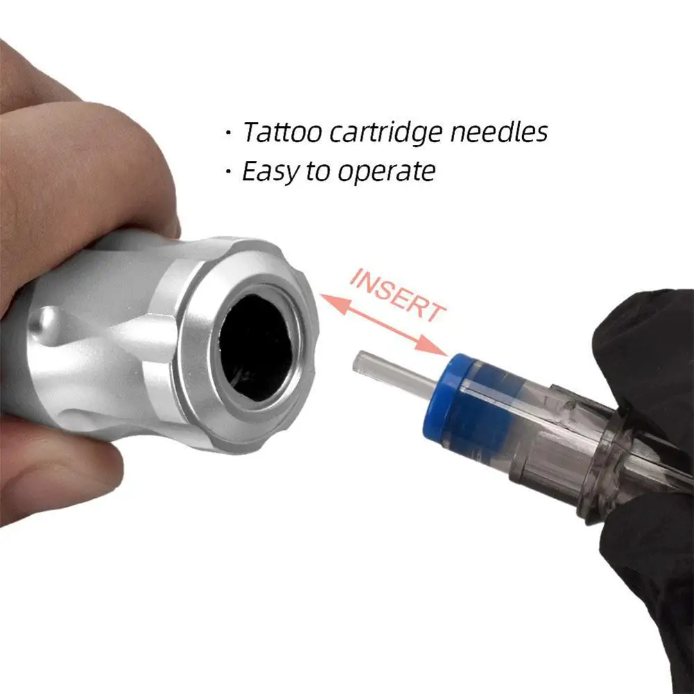 

Tattoo Permanent Makeup Machine Pen Double Ring Hexagon Professional Tattoo Machine Pen Quietly Motor Tattoo Machine