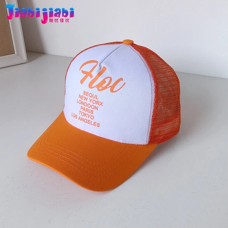 Летняя шляпа для детей козырек от солнца мальчиков бейсбольная кепка девочек