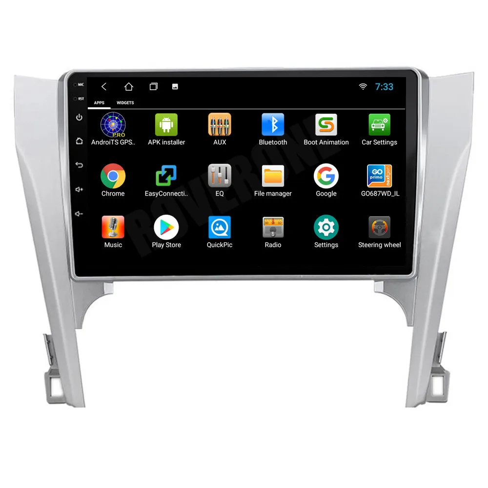 RoverOne для Toyota Camry 2012 2013 2014 Android 10 Авторадио автомобильный мультимедийный плеер