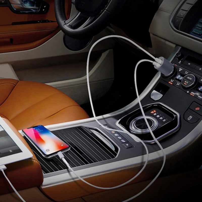 Быстрая USB автомобильный Зарядное устройство Мощность доставки с быстрой