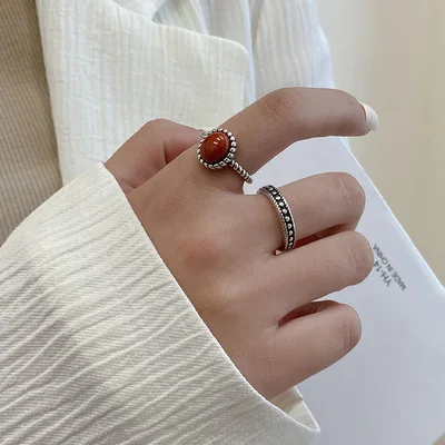 Французское нишевое Винтажное кольцо для великолепных и красивых дам