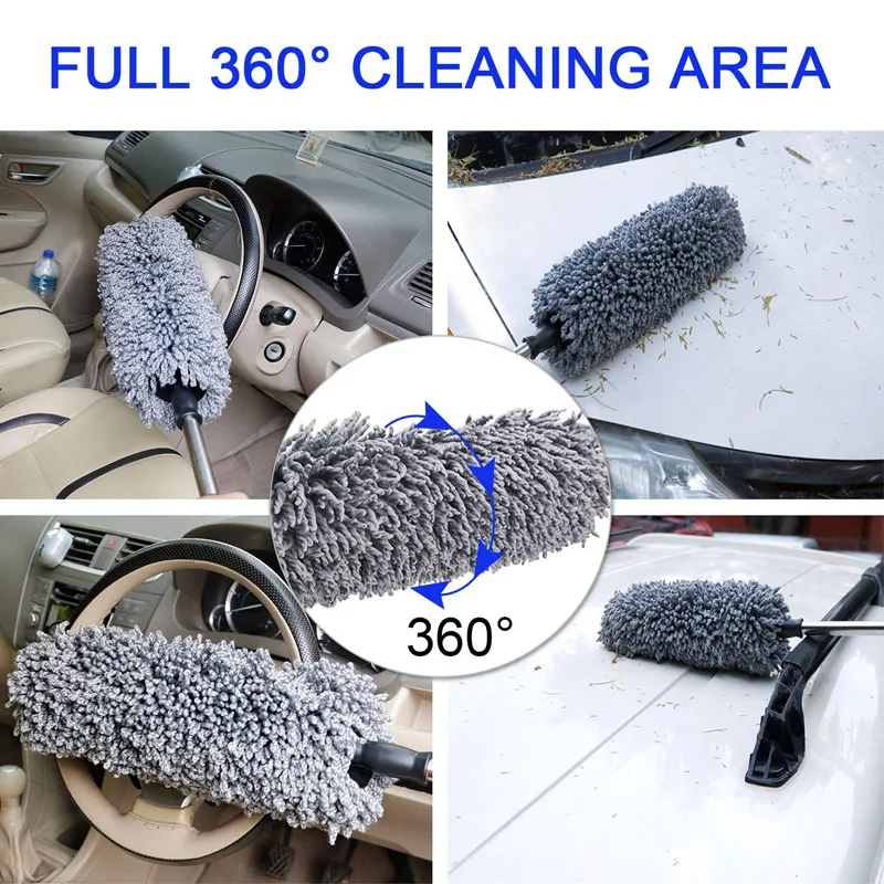 Автомобильный пылеочиститель 360 градусов многофункциональная Чистящая