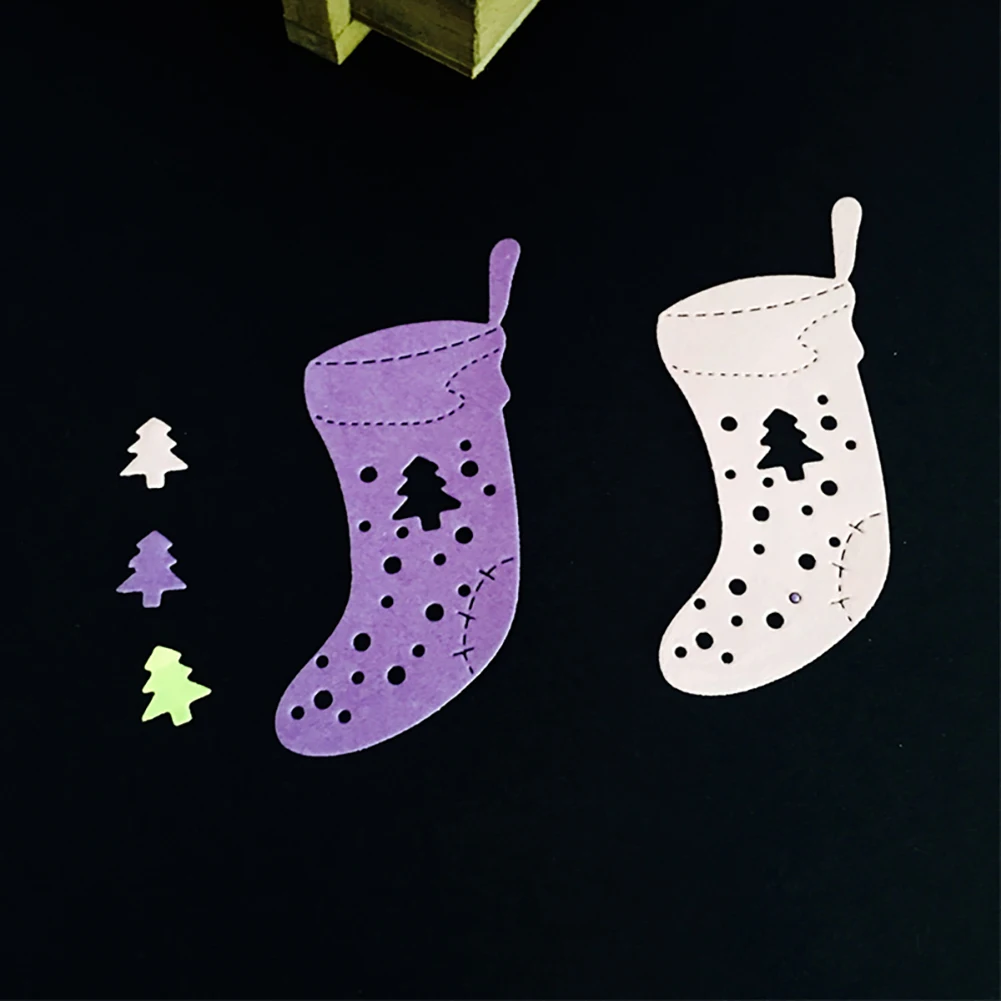 Рождественские подарки штампованные DIY Скрап тиснение бумаги формы альбом карты