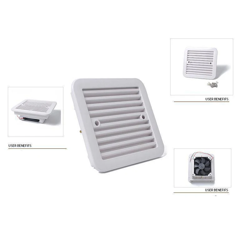 Боковая вентиляция вытяжные вентиляторы 12 В вентиляционное отверстие