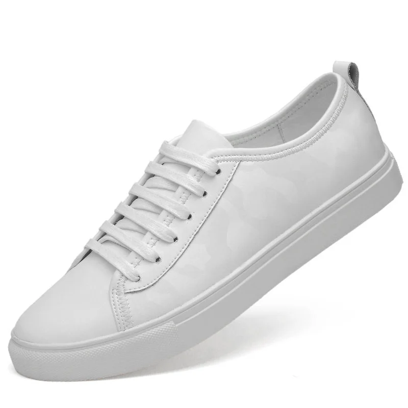 Мокасины мужские из натуральной кожи дышащие удобные на шнуровке Повседневная