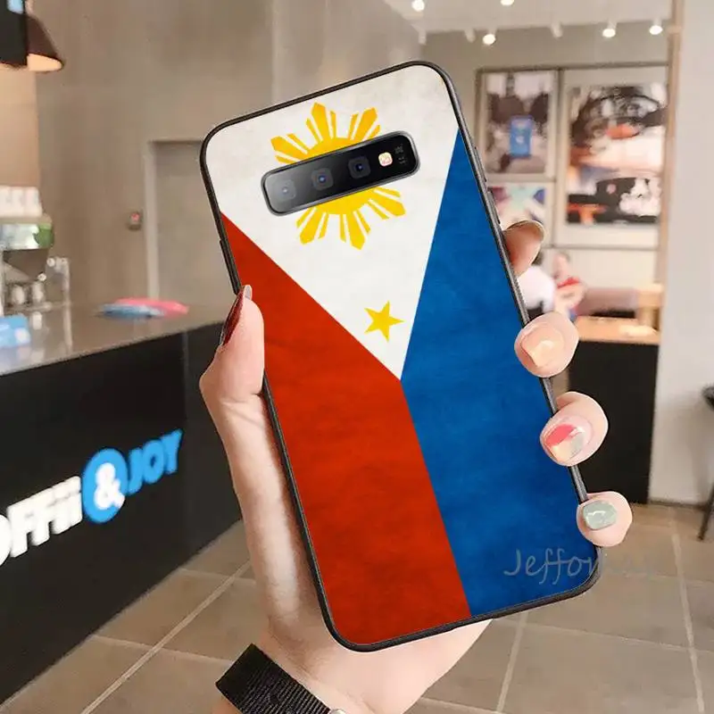 

Philippines flag Phone Case For Samsung S6 S7 edge S8 S9 S10 e plus A10 A50 A70 note8 J7 2017