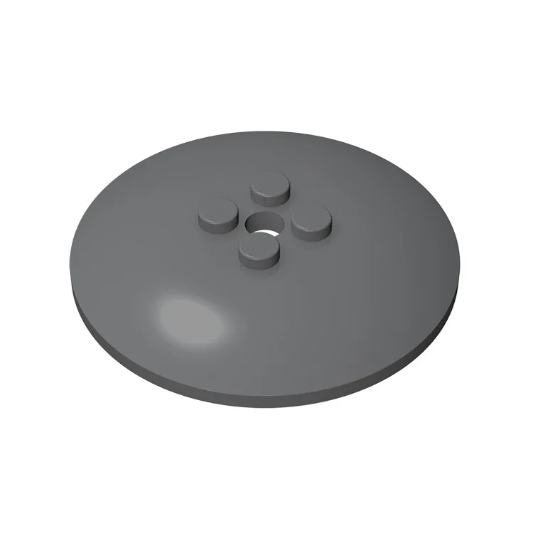 Строительные блоки пластины сделай сам 6x6 Круглый Кирпич 1 шт. креативная