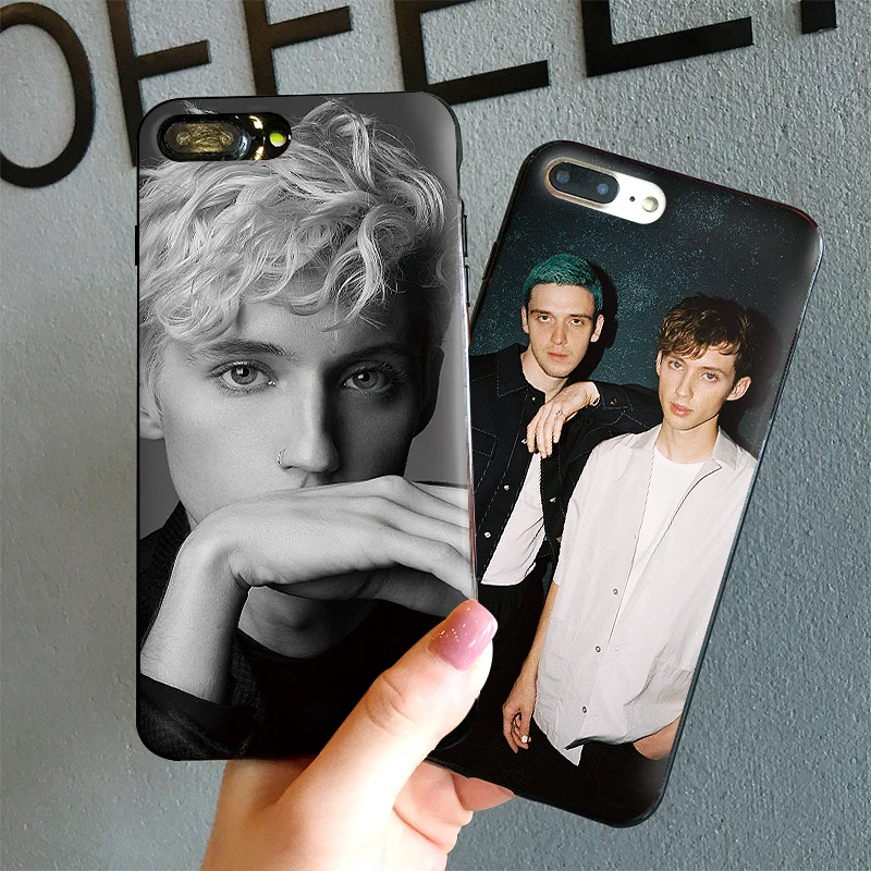 Трой Сиван и бойфренд для iPhone 6 6S 7 8 Plus X XS XR Max 5 5S TPU Мягкий защитный чехол телефона |