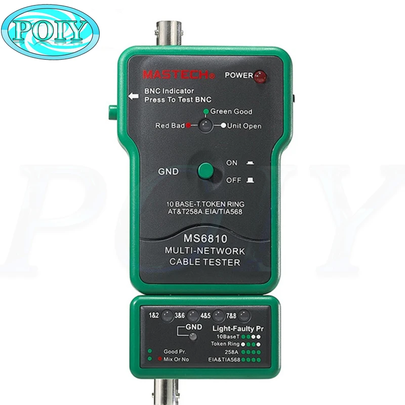 Лидер продаж коаксиальный кабель BNC тестер сетевых проводов детектор трекер MASTECH