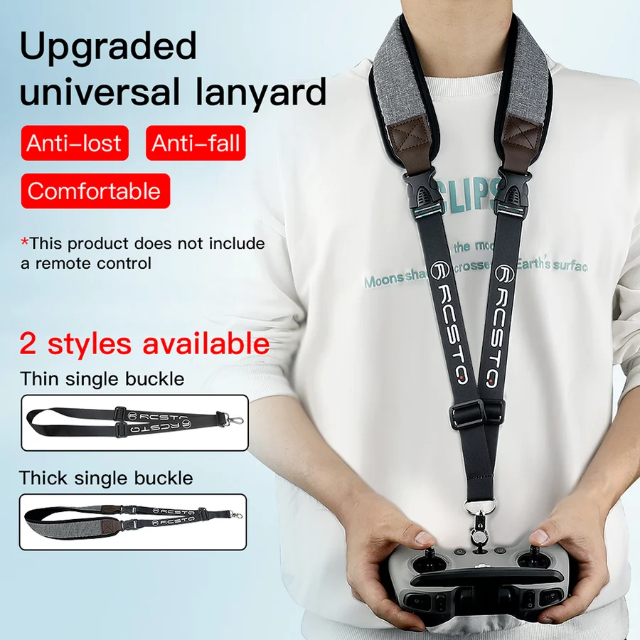 FPV Drone Remote Controller Lanyard DJI Combo Neckstrap Sling Strap Shoulder Belt for RC Quadcopter Accessories | Электроника