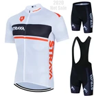 Комплект одежды STRAVA мужской для велоспорта, Джерси с короткими рукавами, комплект одежды для езды на велосипеде, Триатлон, 2022