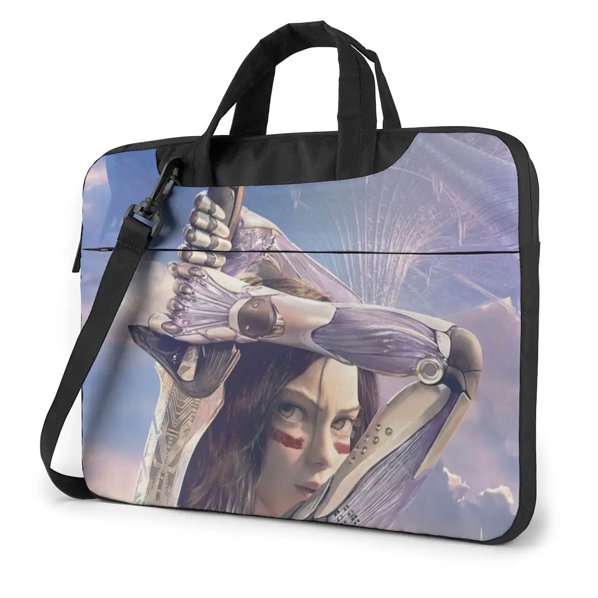 

Чехол для ноутбука Alita Battle Angel, дорожная сумка через плечо для компьютера, милый чехол для ноутбука