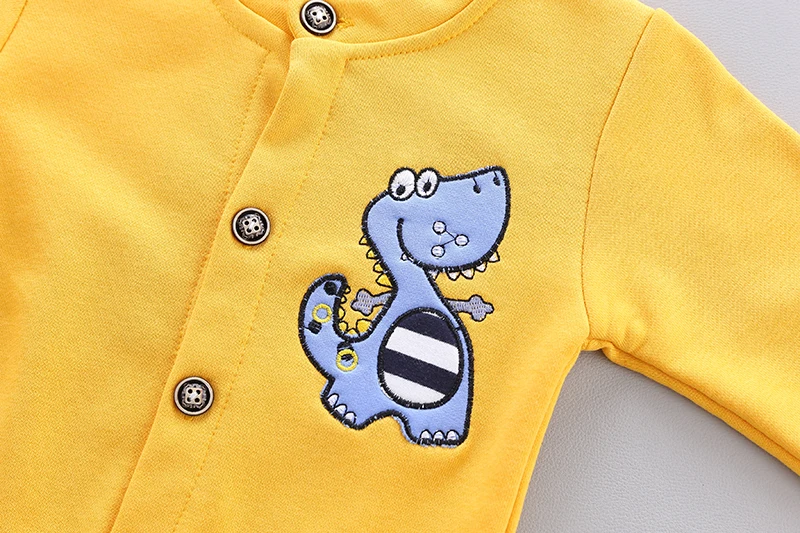 3 шт. комплекты одежды для маленьких мальчиков и девочек осень 2020 свитер пальто