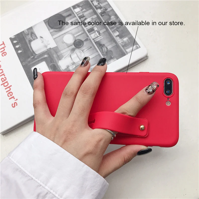 

silicone wristband finger ring grip mobile phone holder stand push pull sticker paste universal hand band phone holder bracket