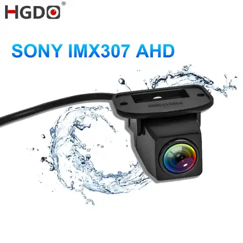 Камера заднего вида HGDO SONY IMX 307 1080P, задняя камера, 4-контактный кабель, ночное видение, монитор парковки, водонепроницаемый, 170 градусов