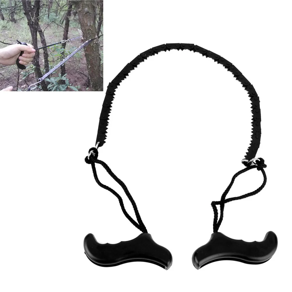 

48cm Manual Durable Lawn Tools Repair Emergency Handheld Home Outdoor Garden DIY Pocket Chain Saw