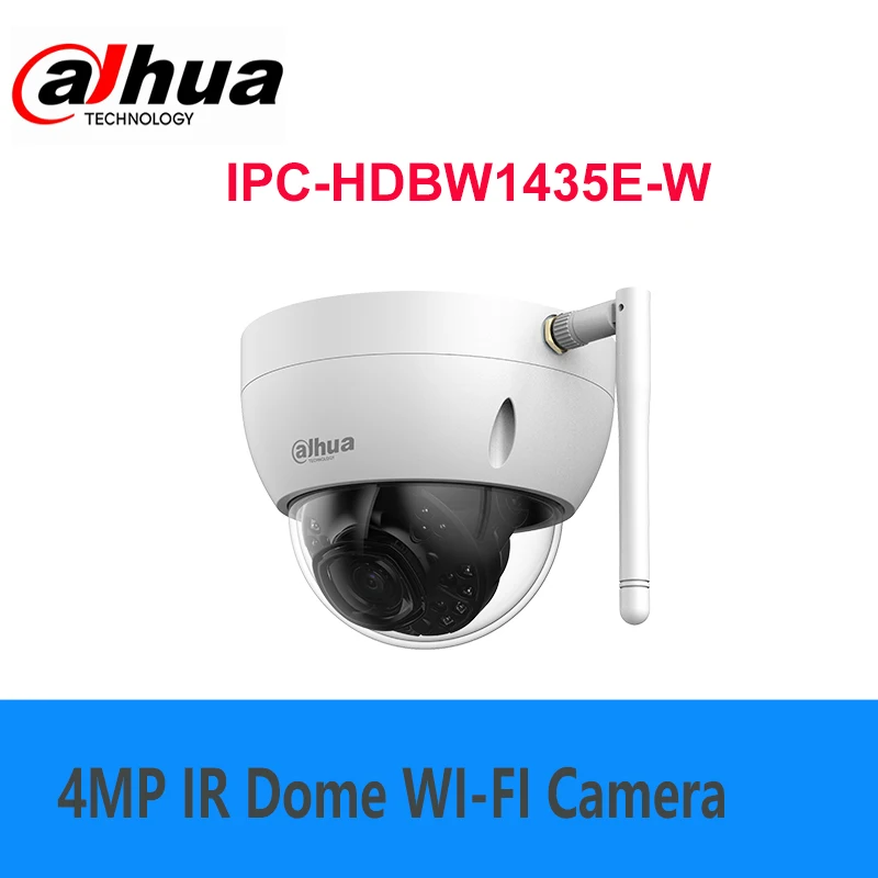 

Dahua english vision 4MP IR Dome WI-FI Camera IPC-HDBW1435E-W