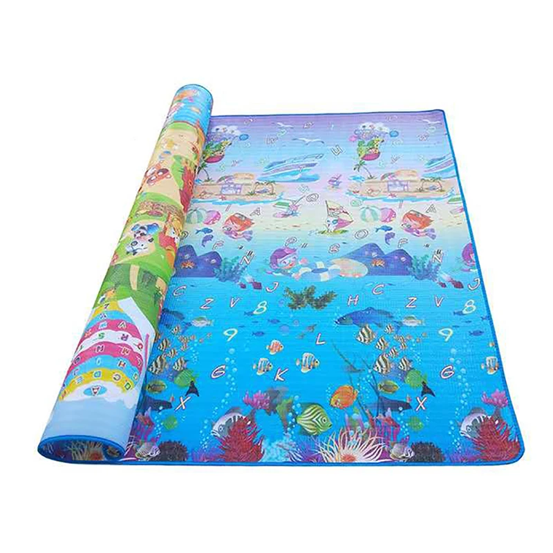 Детский коврик для ползания 6 5 мм двухсторонний EPE детский влагостойкий анти