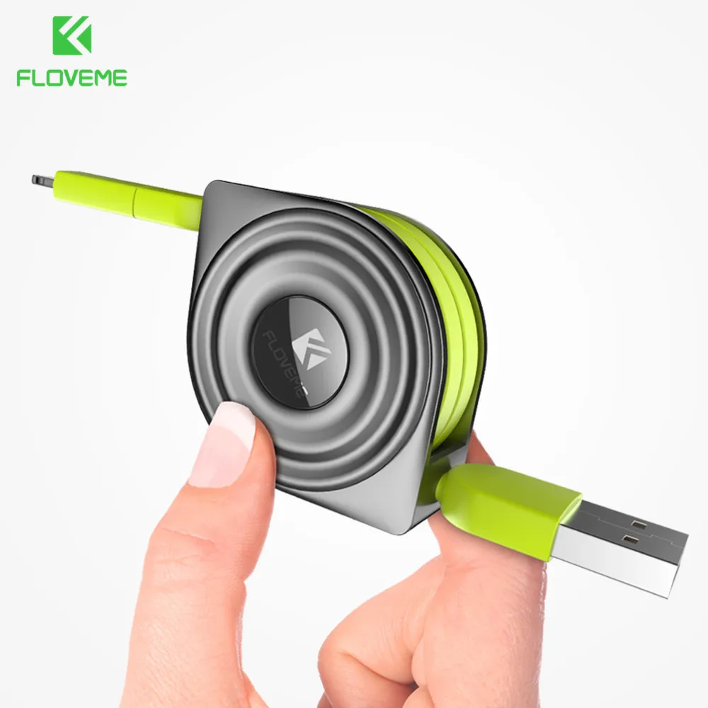 2 в 1 USB кабель + Micro кабели выдвижной для мобильного телефона зарядное устройство