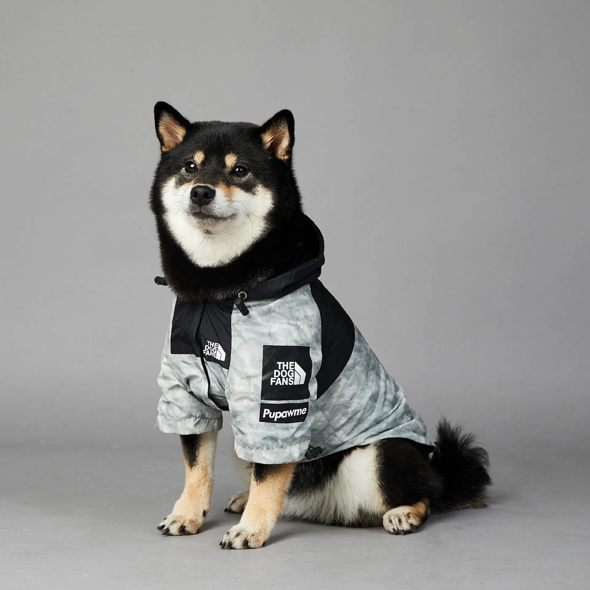 Роскошная дизайнерская одежда для маленьких собак осенняя ветрозащитная куртка