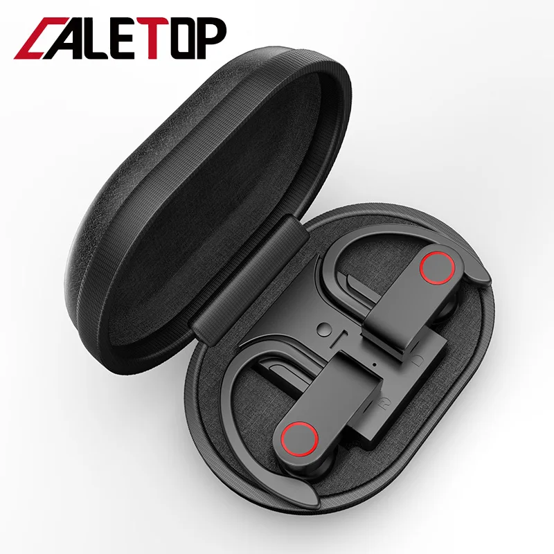 TWS Bluetooth 5,0 наушники A9 спортивные наушники с Ушные крючки Беспроводной наушники IPX7 Водонепроницаемый Hi-Fi стерео наушники бас гарнитура Шум шумоподавления