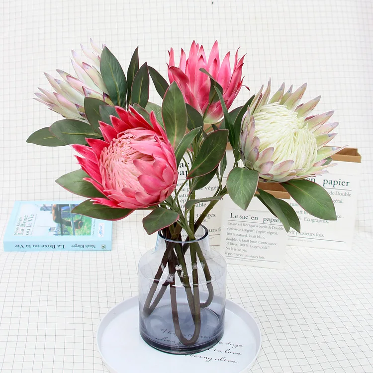 1 шт. искусственный Шелковый цветок большого размера|Искусственные и сухие цветы|