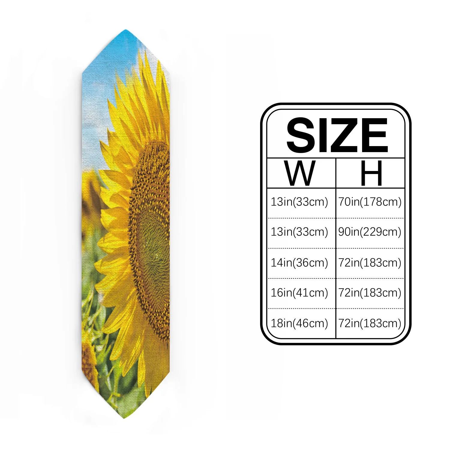 Подсолнух летняя настольная дорожка украшение для стола Свадебная вечеринка