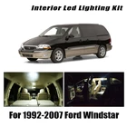 Для Ford Aerostar Windstar Freestar микроавтобус 1992-2006 2007 Canbus автомобиля светодиодный интерьер карта багажник светильник лампы Автомобильный светильник Инж