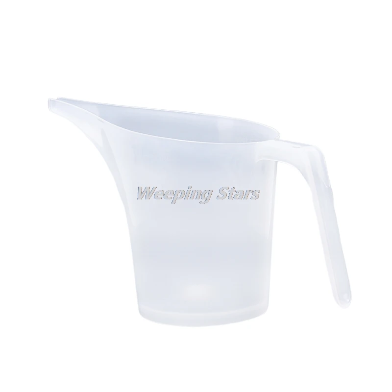 

Пластиковый мерный кувшин с наконечником, 1000 мл, Градуированный кухонный хлебобулочный инструмент