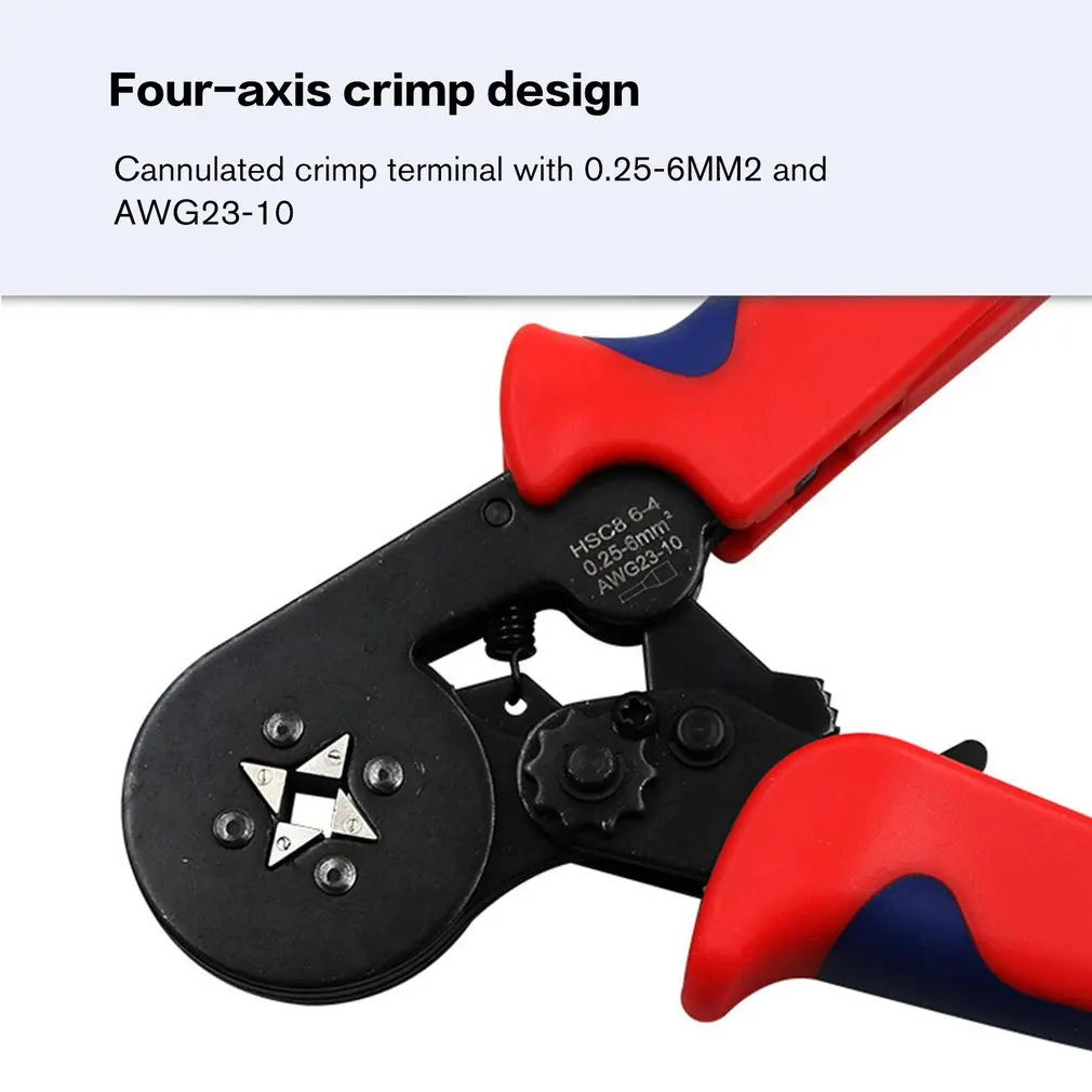 Self-adjusting Crimping Pliers With 1200 Wire Terminal Crimp Connector Tubular Terminal Crimping Tool Hand Tool