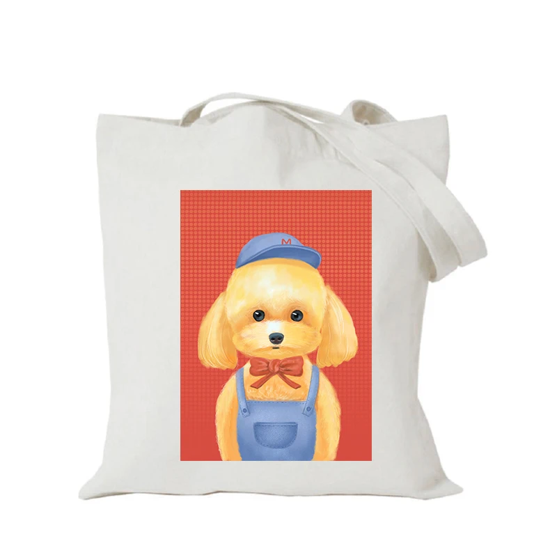 shopping bag 08 Origina kawaii Мультфильм на заказ сумка из экологичного текстиля привлекательная Сумка-тоут настроить Эко сумки diy сумка для покупок с логотипом, складные многоразовые сумки - Цвет: shopping bag 08