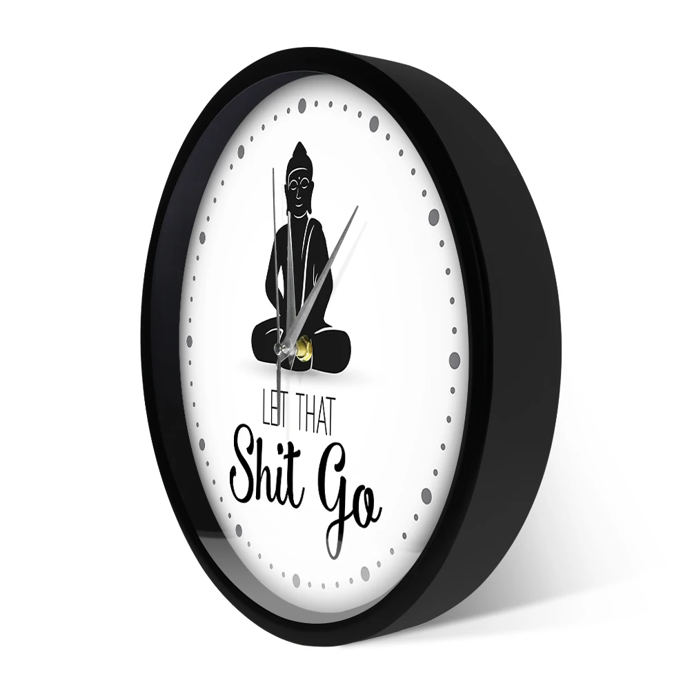 Наручные часы с цитатами Будды смешное юмористическое искусство бесшумные