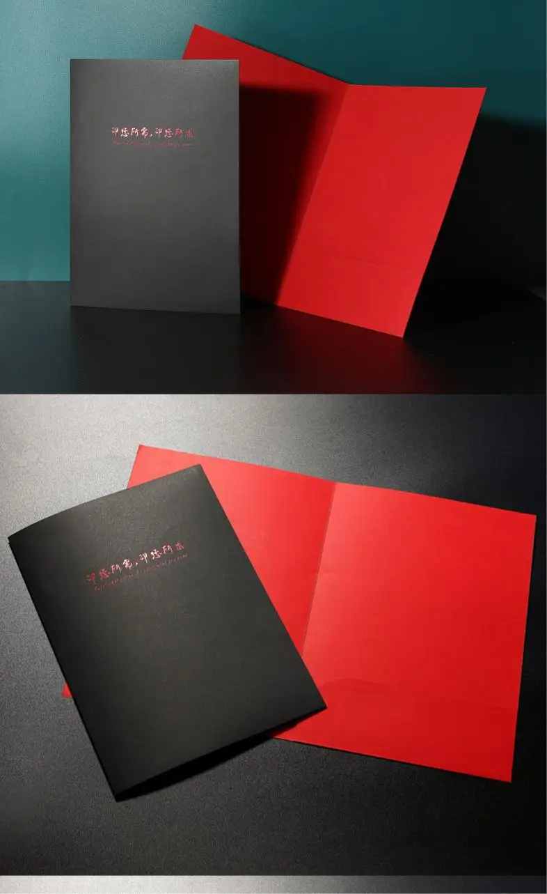 Customized 500pcs A4 Fancy Paper Flyer Jacket Highend Fold Leaflet Menu Brochure Business Flyers Envelope Advertising Exhibition |