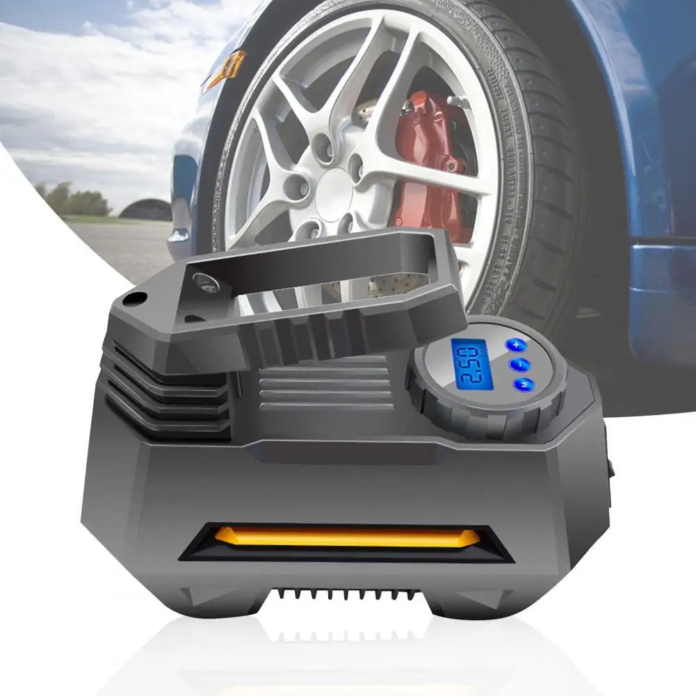 

12V Air Compressor High Quality Effortless Digital Display Car Air Pump Tire Air Pump with LED for Car