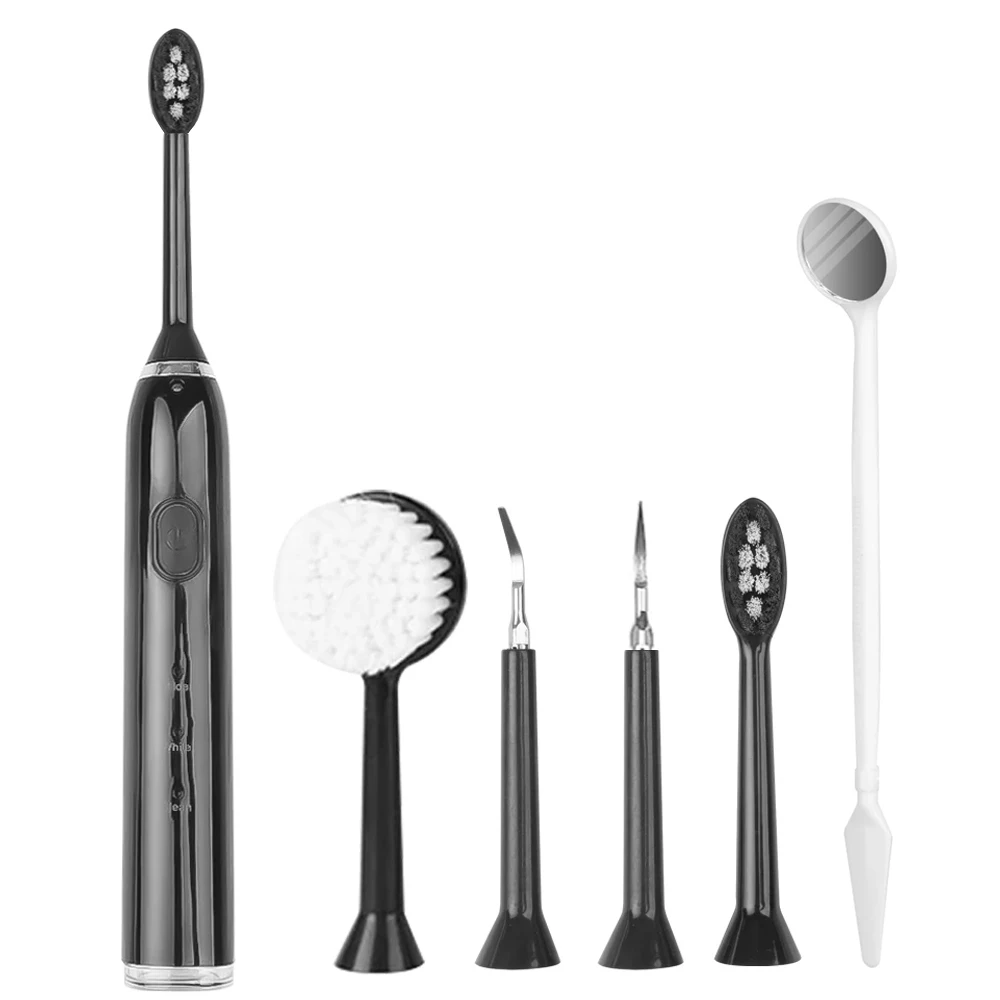 

Sonic Electric Toothbrush Ultrasonic Smart Tooth Brush Whitening Teeth Rechargeable Waterproof Automatic Tooth Brush Set