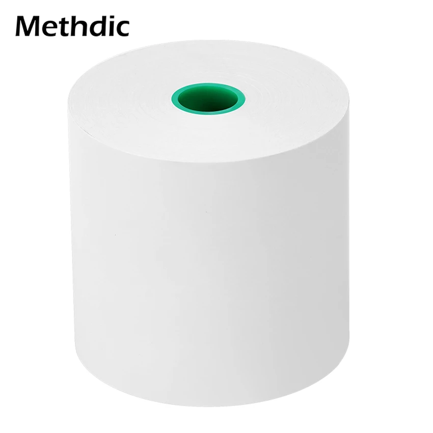 

Methdic 10 Rolls 80mm*80mm Thermal Cash Register Printer Paper Thermal Receipt Paper Roll