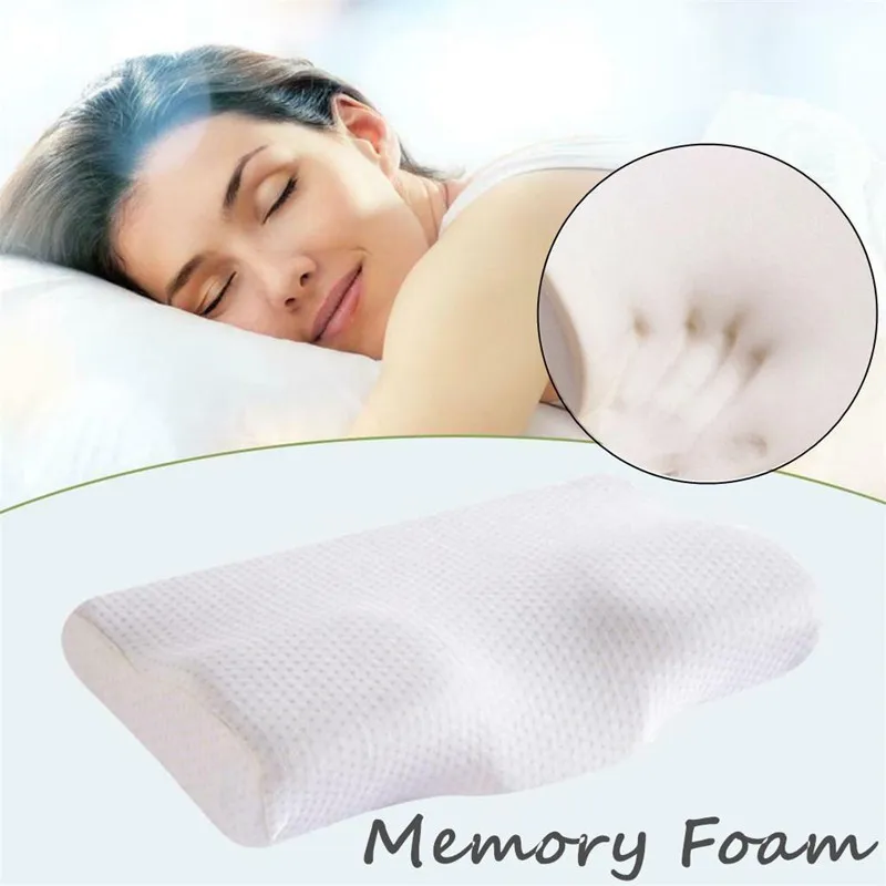 Подушка из пены с эффектом памяти медленным восстановлением подушка для шейного
