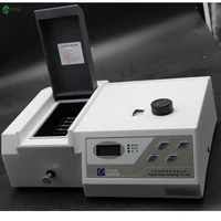 visible spectrometer wavelength 330 1020nm spectrophotometer tester precision vis photometer with analyser cuvette kit 721