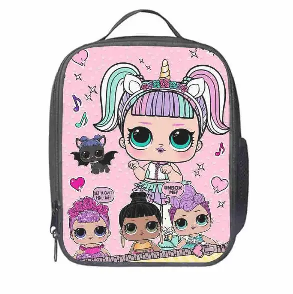 Л. О. Сюрприз! Изолированная сумка для ланча детская ланчбокс пикника удобная